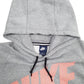 Mens Grey Nike Spellout Hoodie Jumper