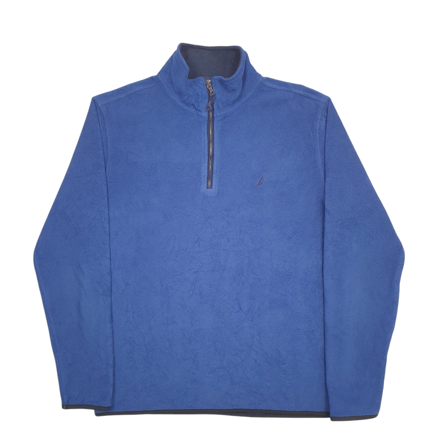 Mens Blue Nautica  Quarter Zip Jumper
