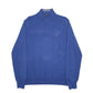 Mens Blue Tommy Hilfiger  Quarter Zip Jumper