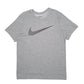 Mens Grey Nike Spellout Short Sleeve T Shirt