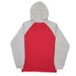 Mens Red Reebok Spellout Hoodie Jumper