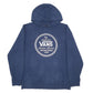 Mens Navy Vans Spellout Hoodie Jumper