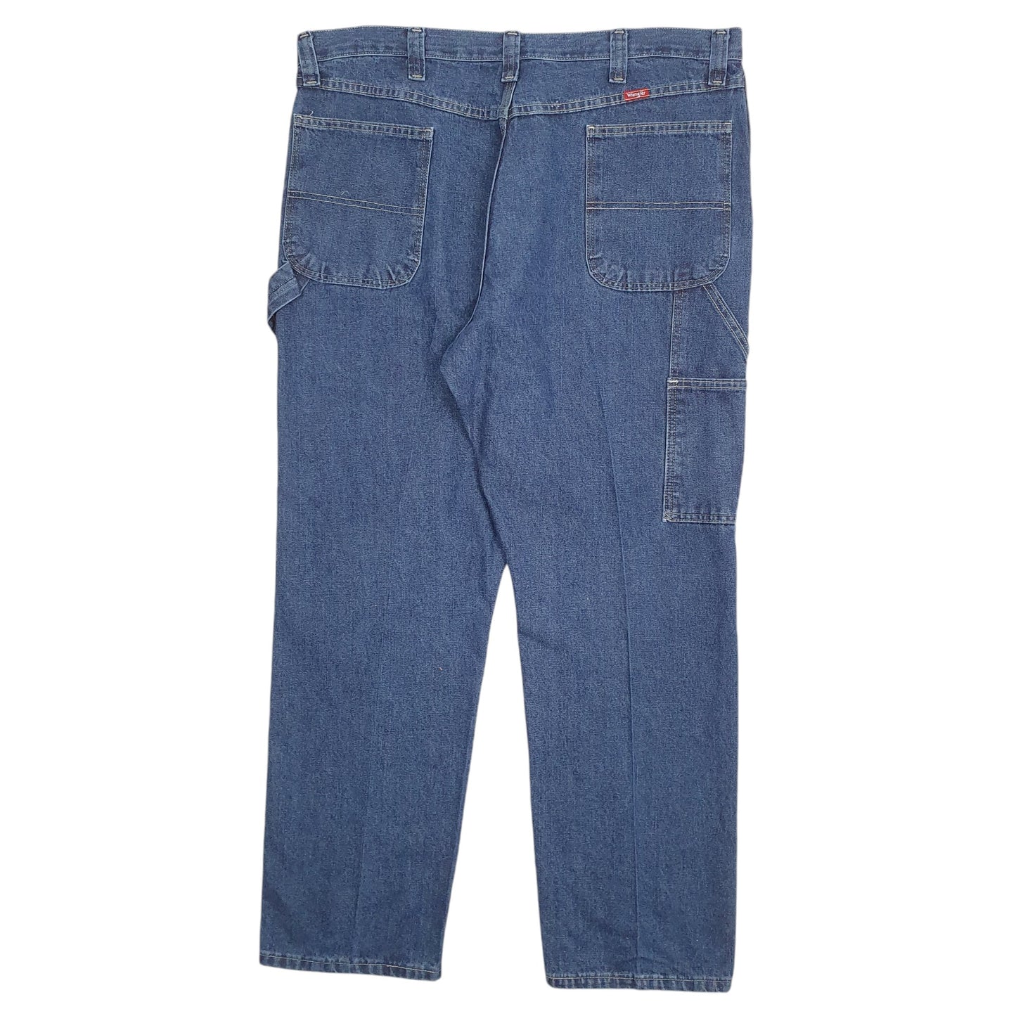 Mens Blue Wrangler Carpenter Relaxed JeansW40 L32