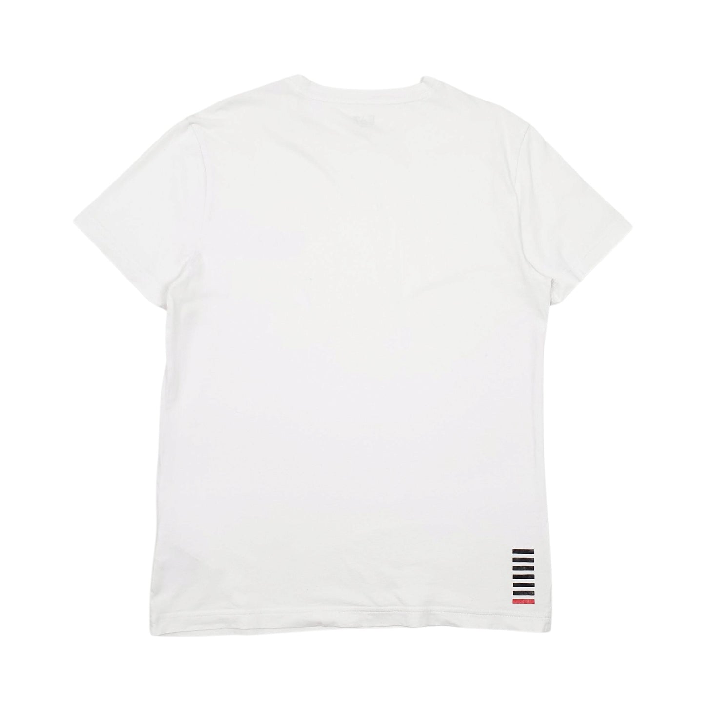 Mens White Emporio Armani  Short Sleeve T Shirt