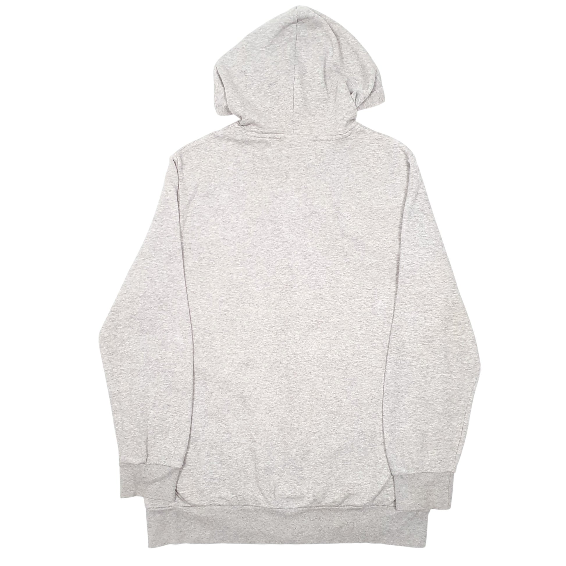 Womens Grey Reebok Spellout Hoodie Jumper