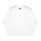 Mens White Nike Nike Air Raised Spellout Crewneck Jumper