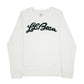 Womens Cream L.L.Bean Spellout Towel Script Crewneck Jumper