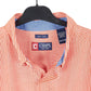 Mens Orange Chaps Tall Long Sleeve Shirt
