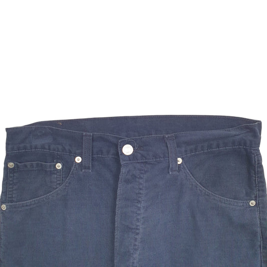 Mens Navy Levis  Corduroy Trousers