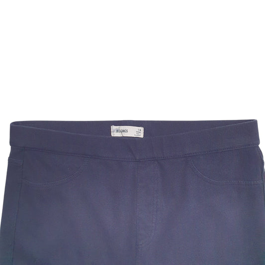 Womens Navy M&S Jeggings Jogger Trousers