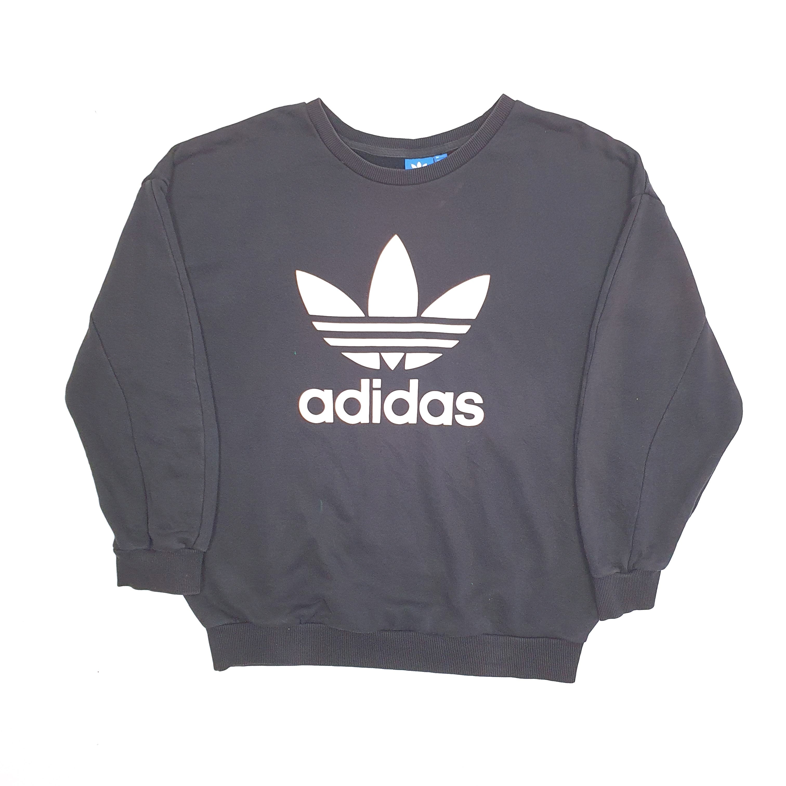 Adidas originals black jumper online