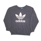 Womens Black Adidas Originals  Crewneck Jumper