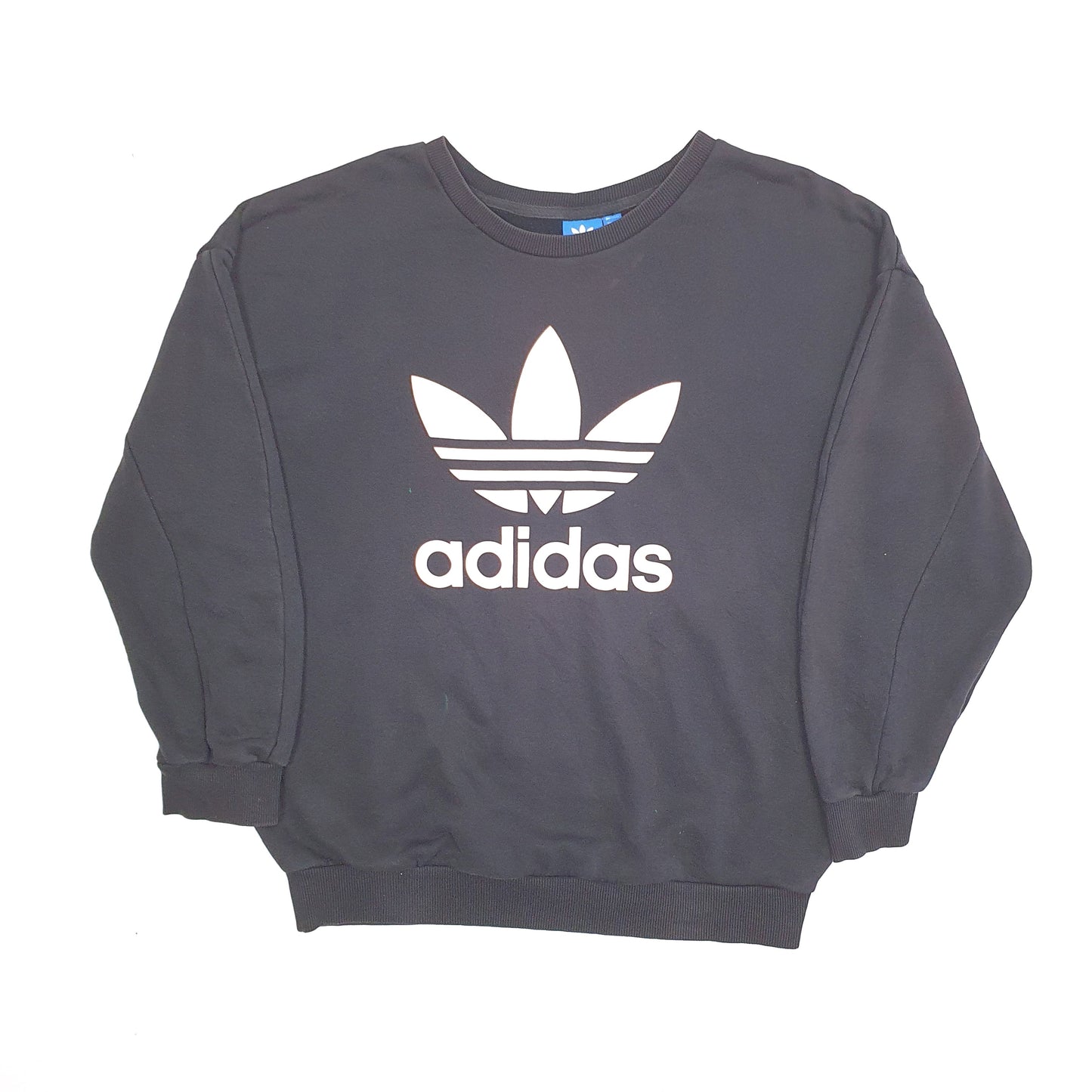 Womens Black Adidas Originals  Crewneck Jumper