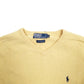 Womens Yellow Ralph Lauren Lambswool Crewneck Jumper