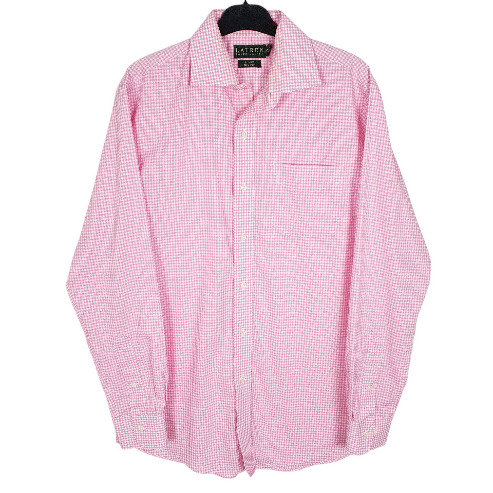 Mens Pink Polo Ralph Lauren  Long Sleeve Shirt