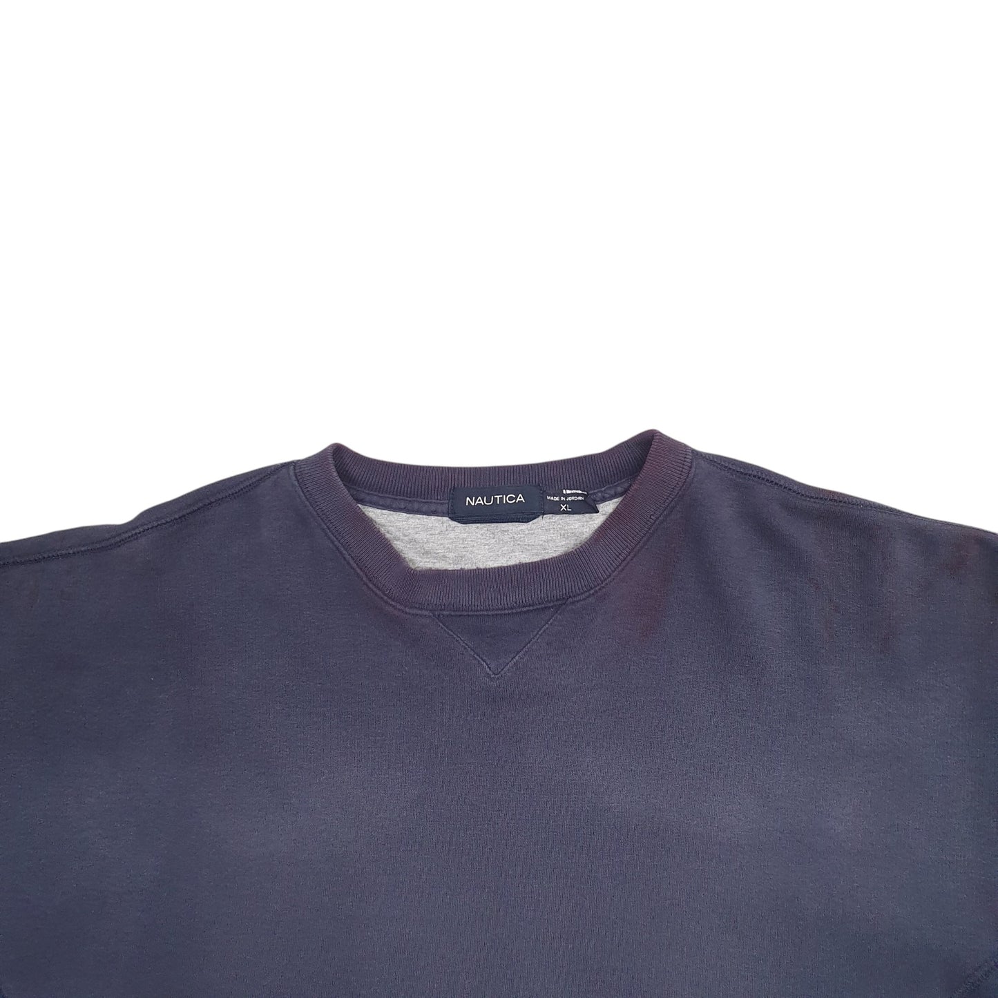Mens Navy Nautica  Crewneck Jumper