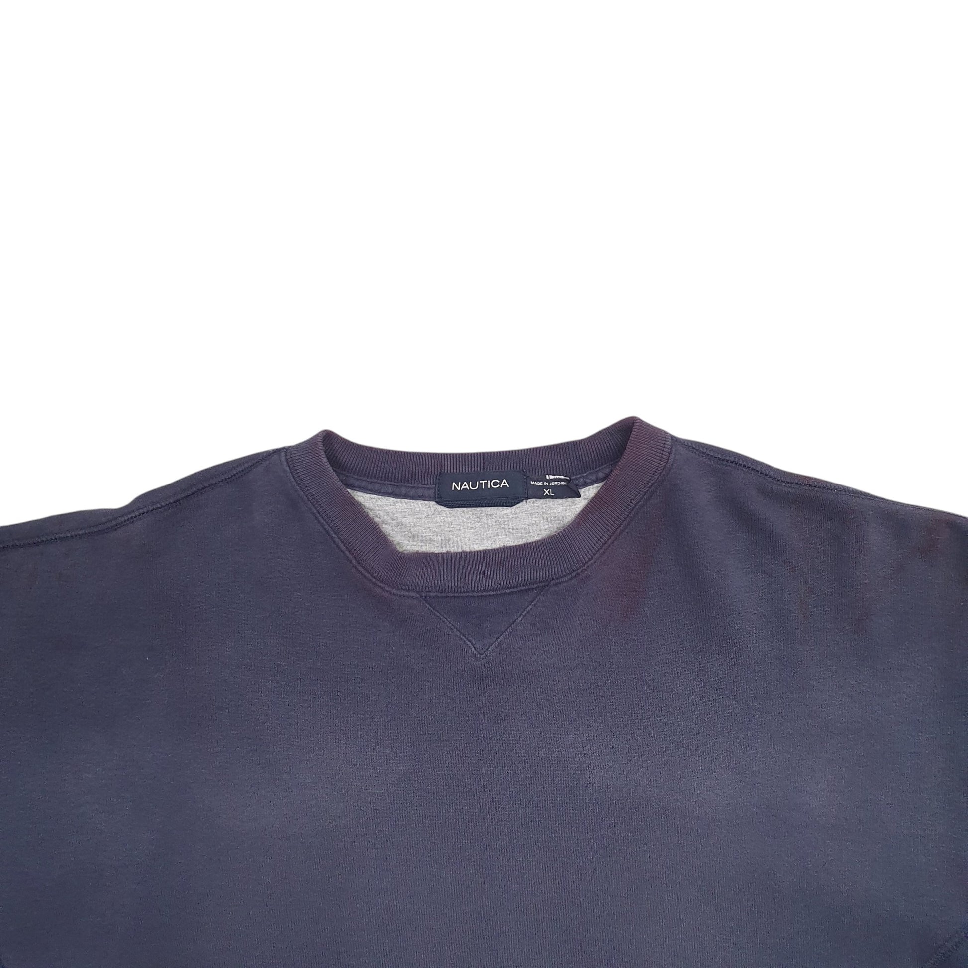 Mens Navy Nautica  Crewneck Jumper