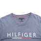 Womens Blue Tommy Hilfiger Spellout Short Sleeve T Shirt