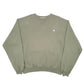 Mens Khaki Champion  Crewneck Jumper