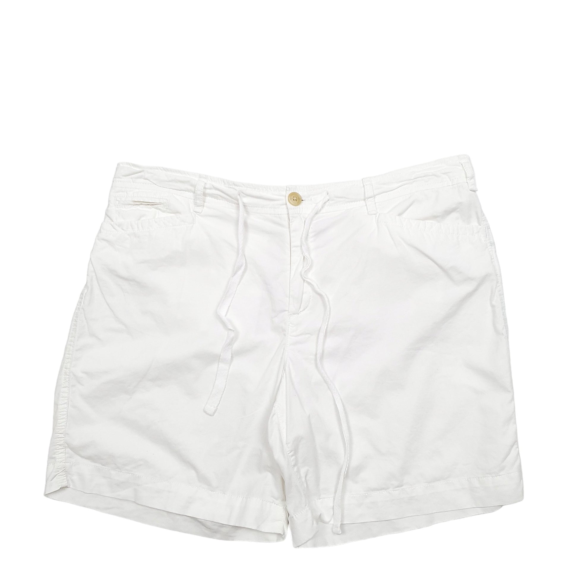 Womens White Ralph Lauren  Chino Shorts