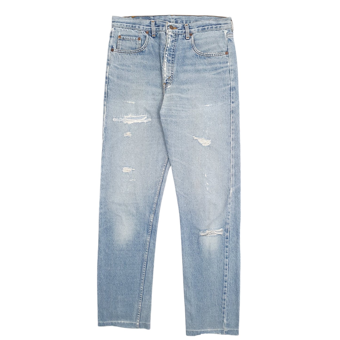 Mens Blue Levis Vintage 90's Orange Tab 615 JeansW36 L34