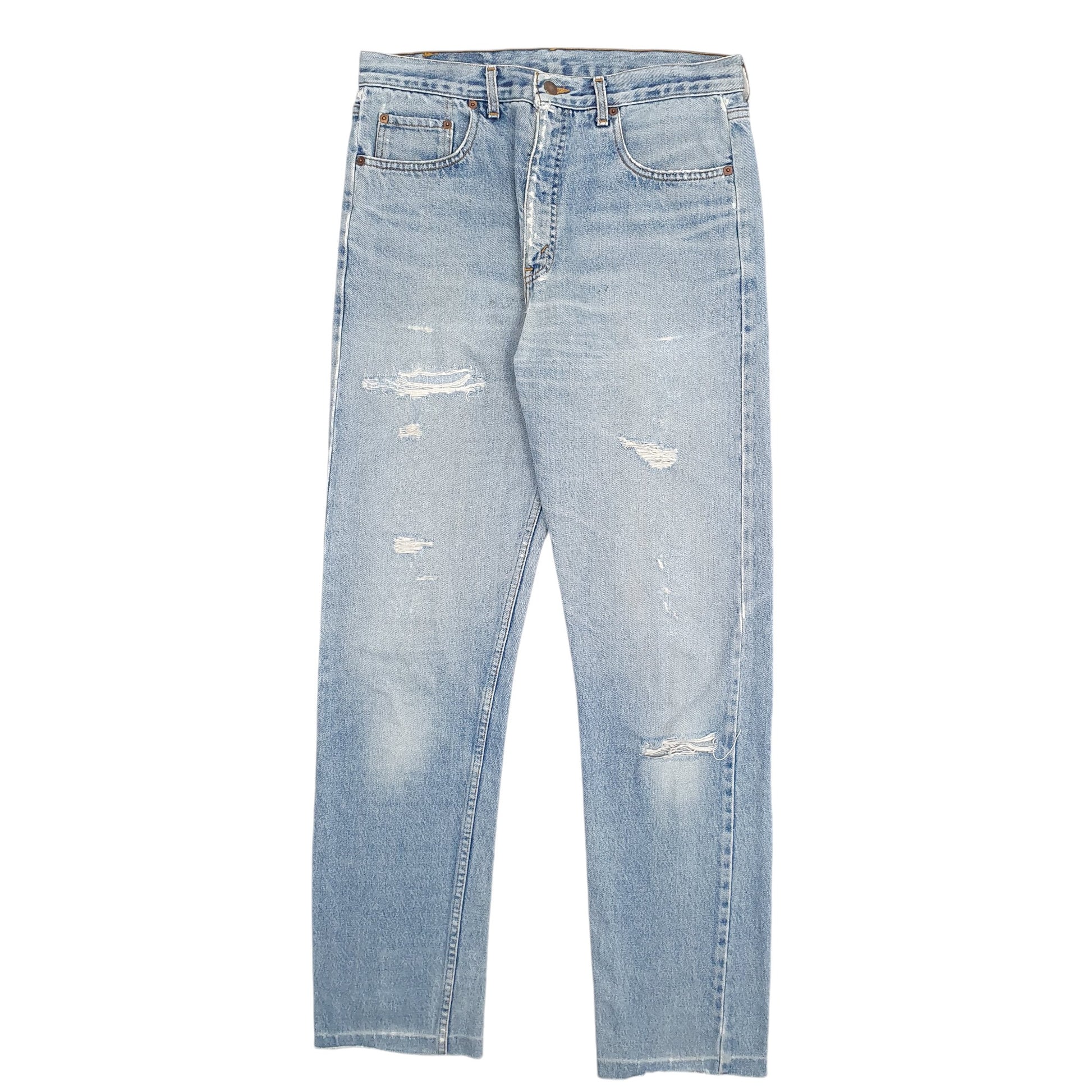 Mens Blue Levis Vintage 90's Orange Tab 615 JeansW36 L34