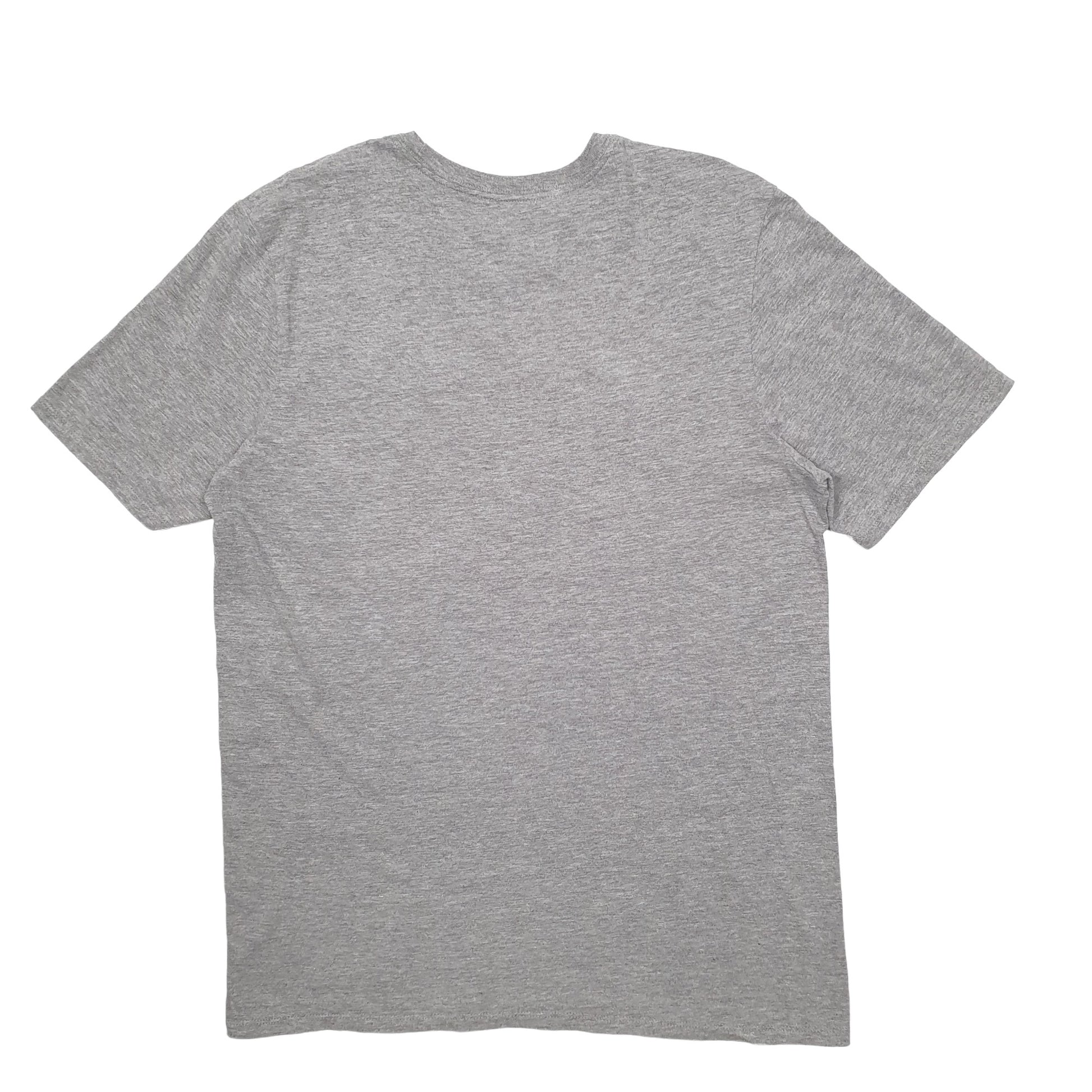 Mens Grey Nike Spellout Short Sleeve T Shirt