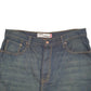 Mens Blue Levis Denim Jeans Jorts 569 Relaxed Denim Shorts