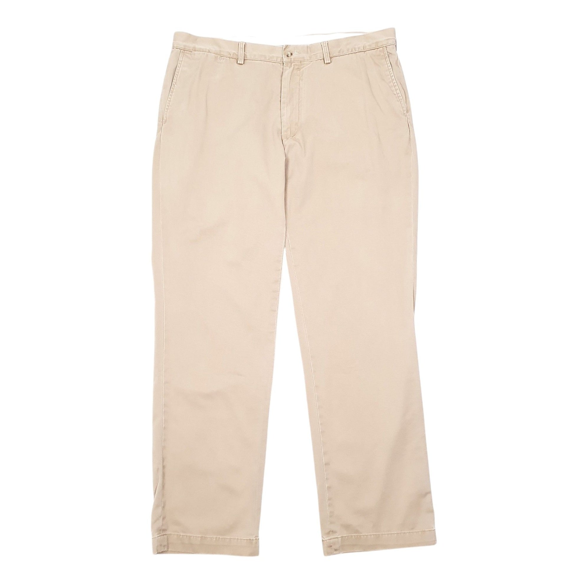 Mens Beige Polo Ralph Lauren Classic Chino Trousers