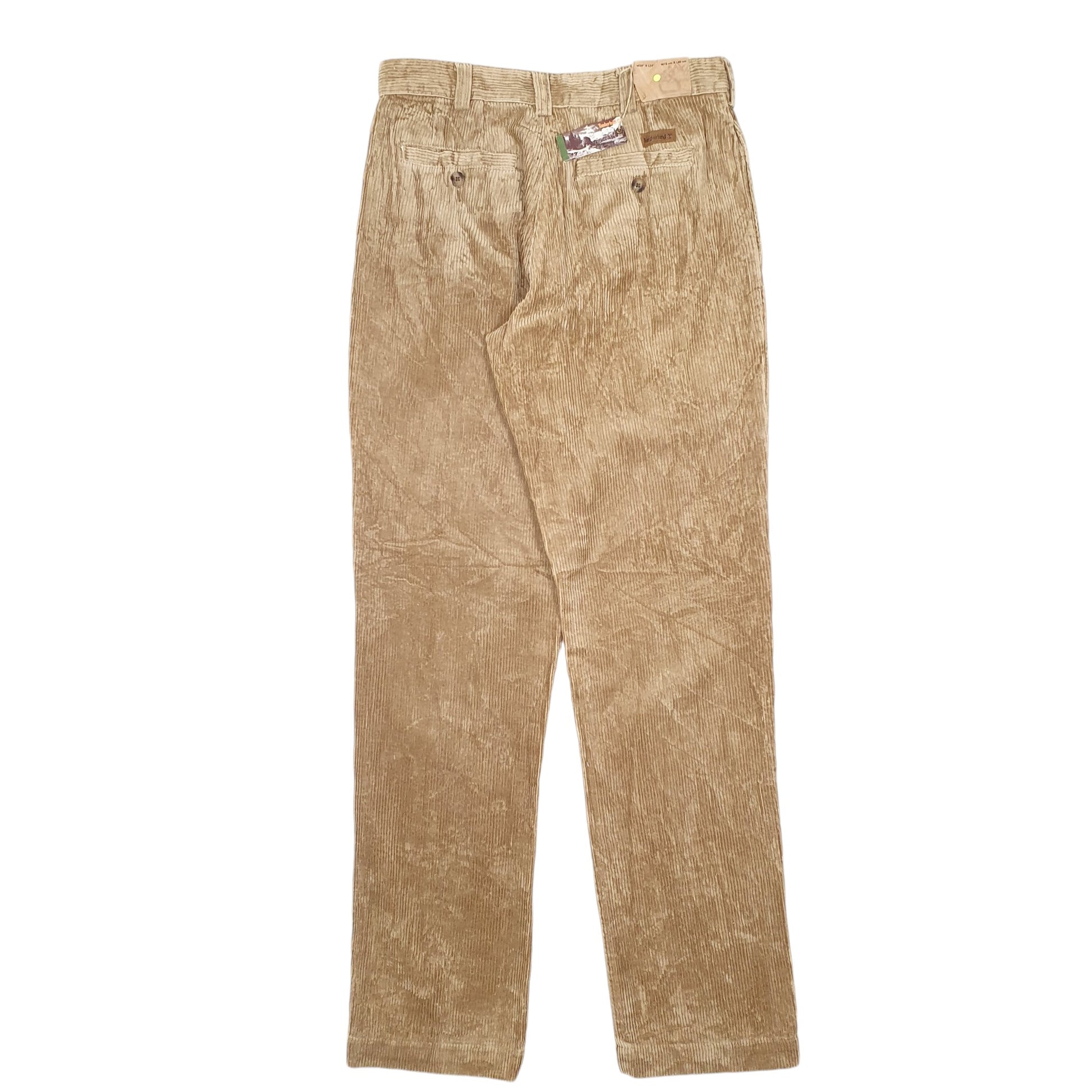 Mens Tan Timberland Cords Corduroy Trousers