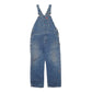 Mens Blue Dickies Denim Bib Overalls Dungaree Trousers