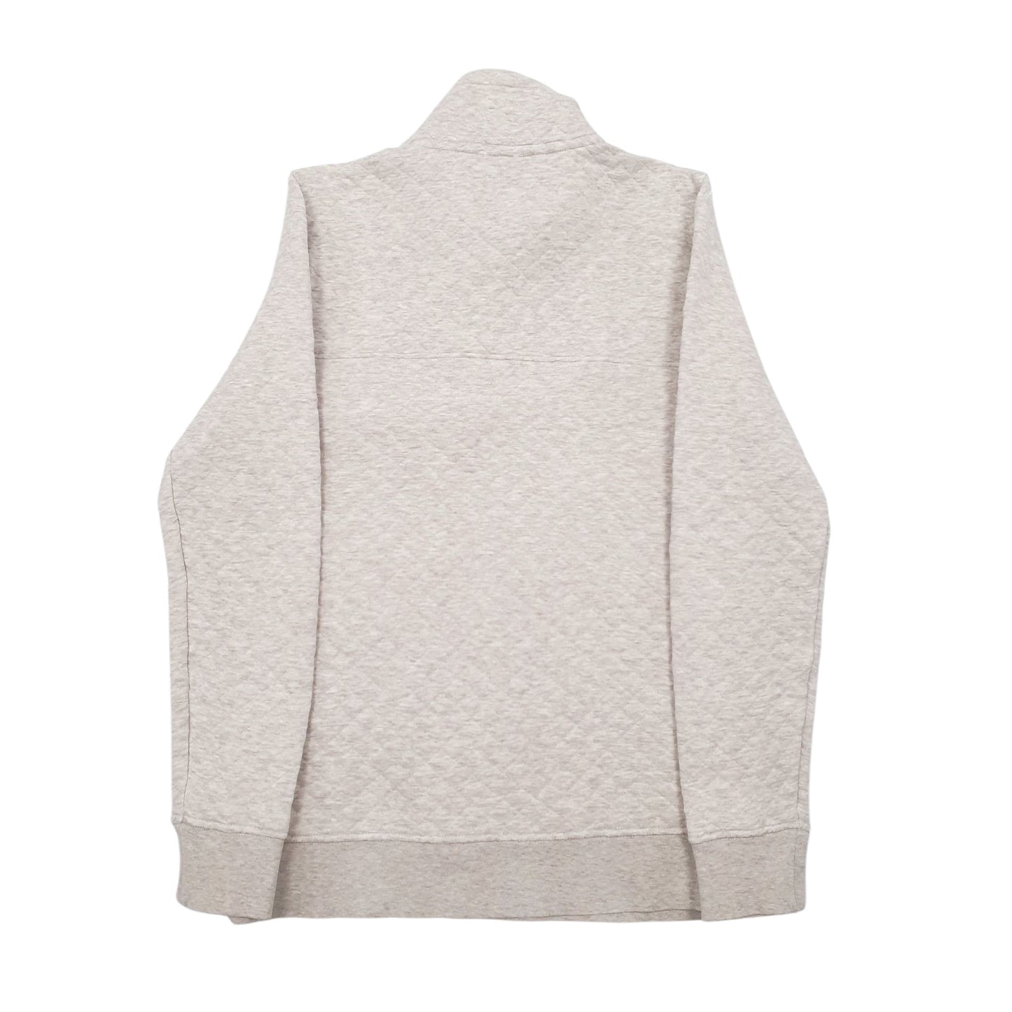 Womens Grey Patagonia Quilt Snap-T Pullover Quarter Zip Jumper