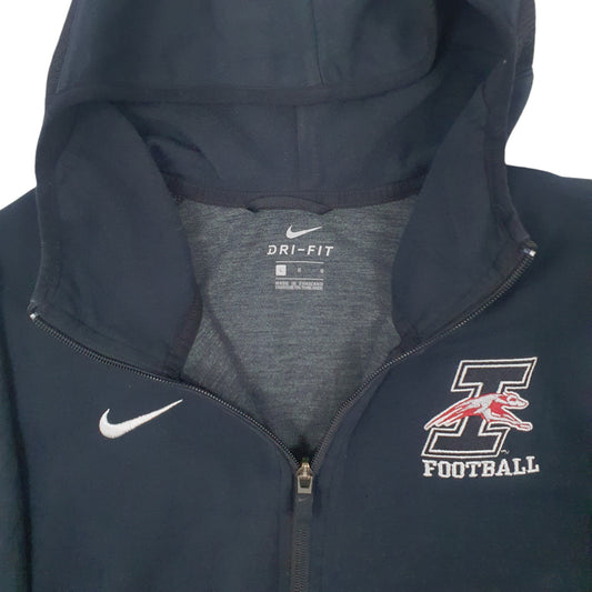 Mens Navy Nike University of Indianapolis Football Full Zip Jumper