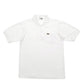 Mens White Lacoste  Short Sleeve Polo Shirt
