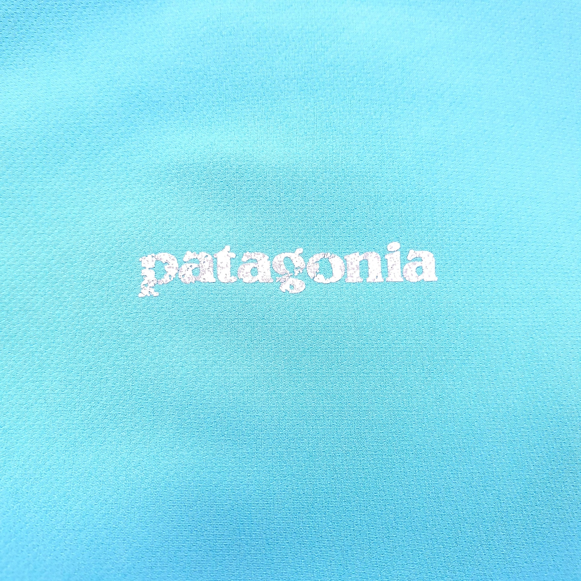 Womens Turquoise Patagonia Softshell Outdoors Active Full Zip Jumper