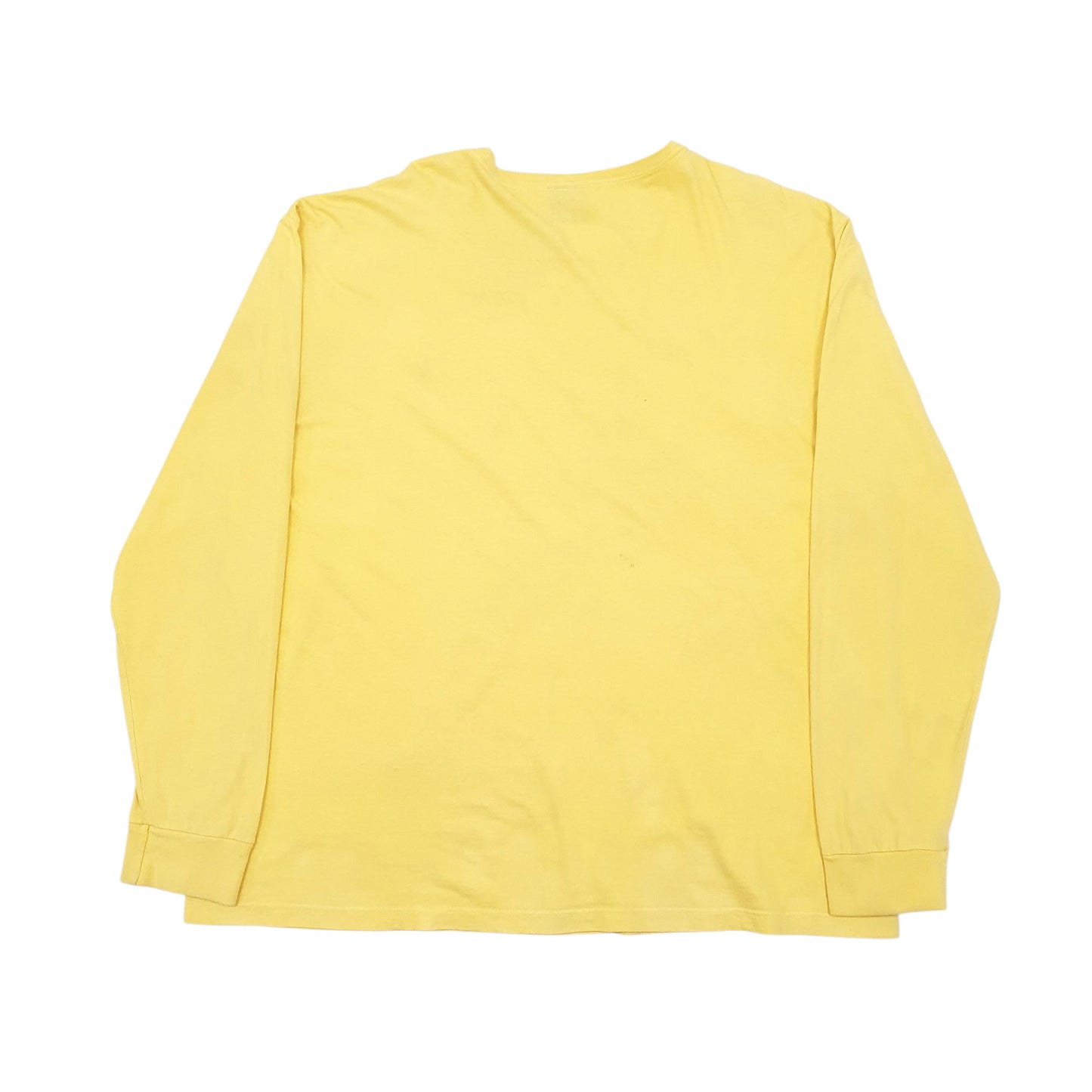 Mens Yellow Polo Ralph Lauren  Long Sleeve T Shirt