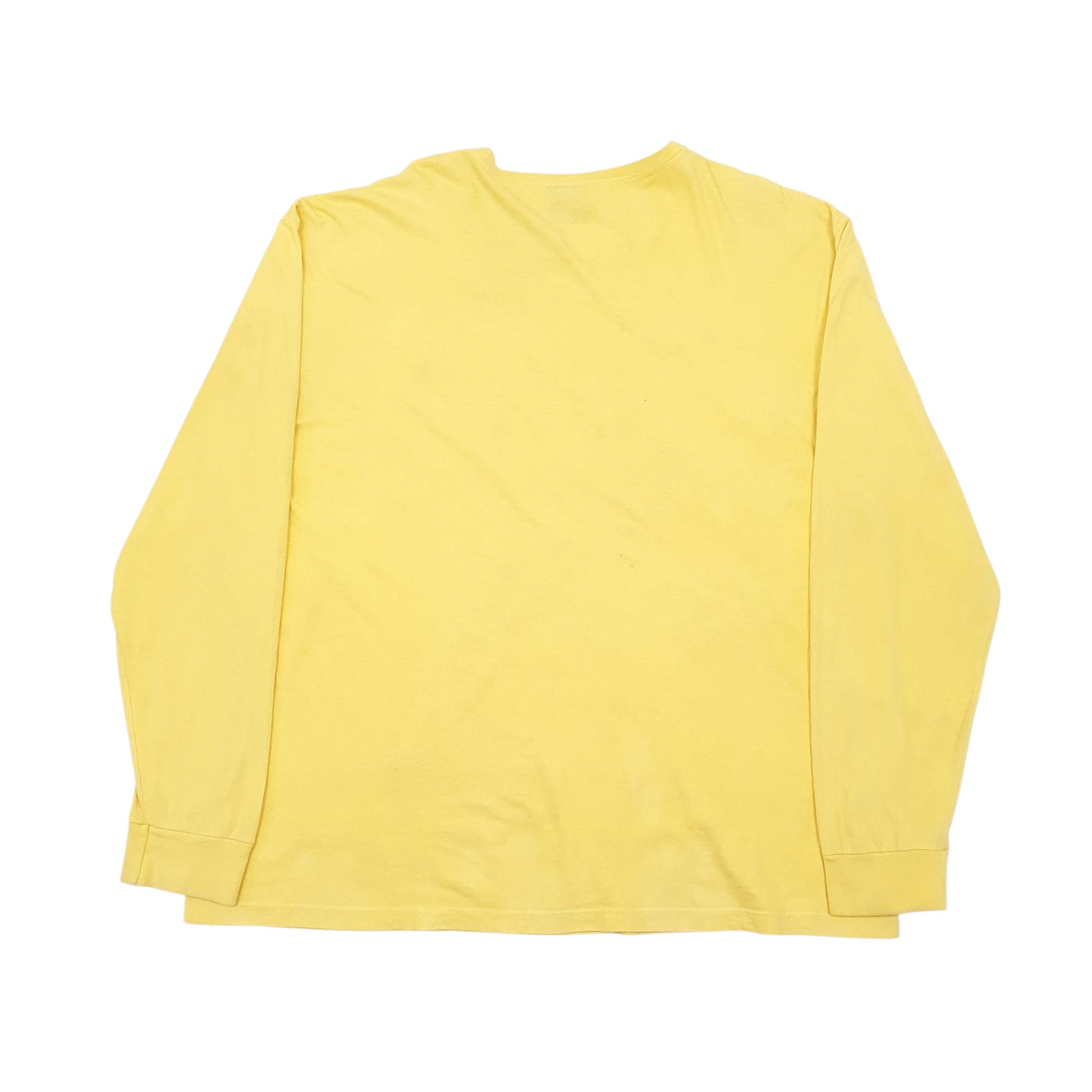 Mens Yellow Polo Ralph Lauren  Long Sleeve T Shirt