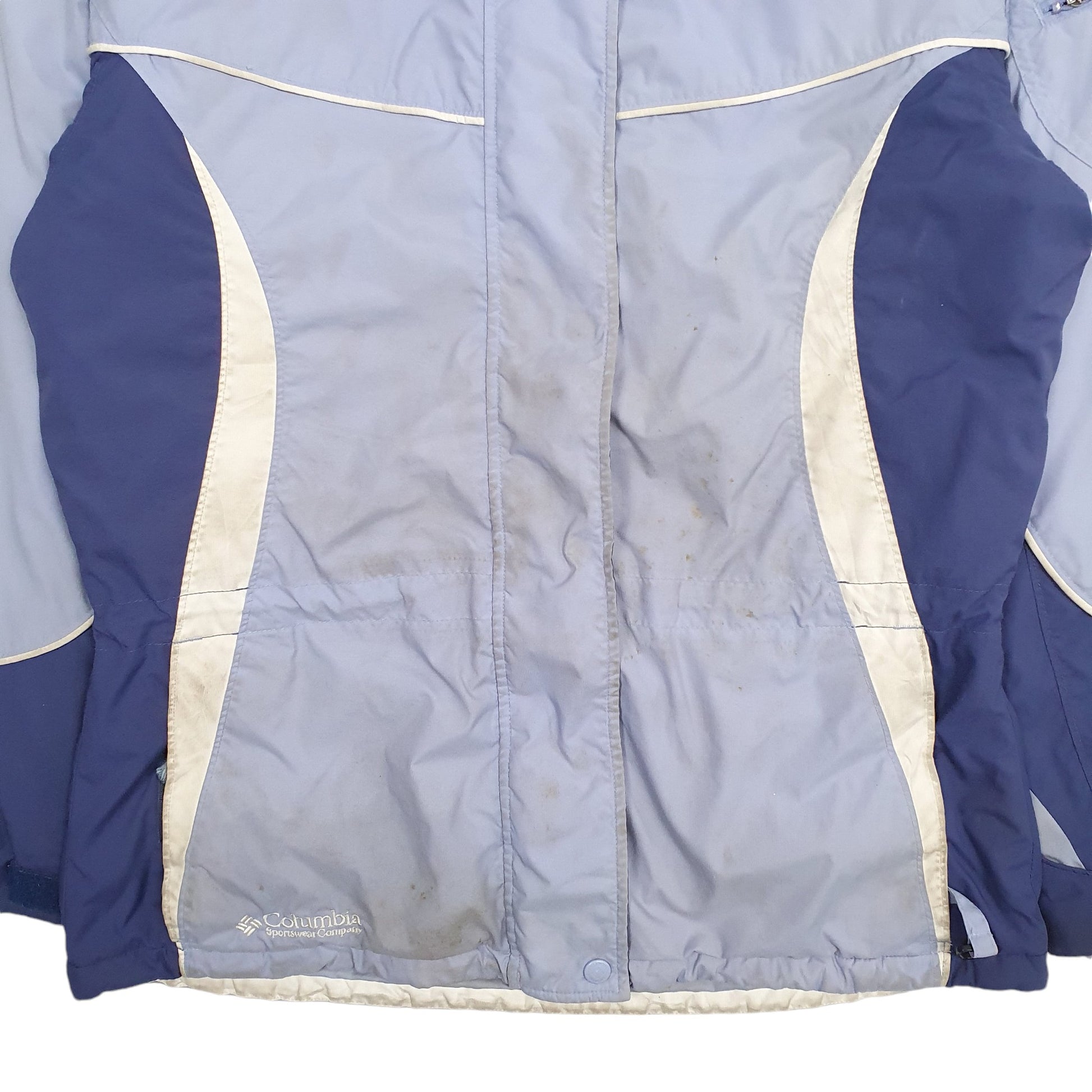 Womens Blue Columbia   Coat
