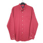 Mens Red Dockers  Long Sleeve Shirt
