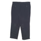 Mens Black Dockers Pleated Corduroy Trousers