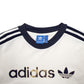 Mens White Adidas Spellout Short Sleeve T Shirt