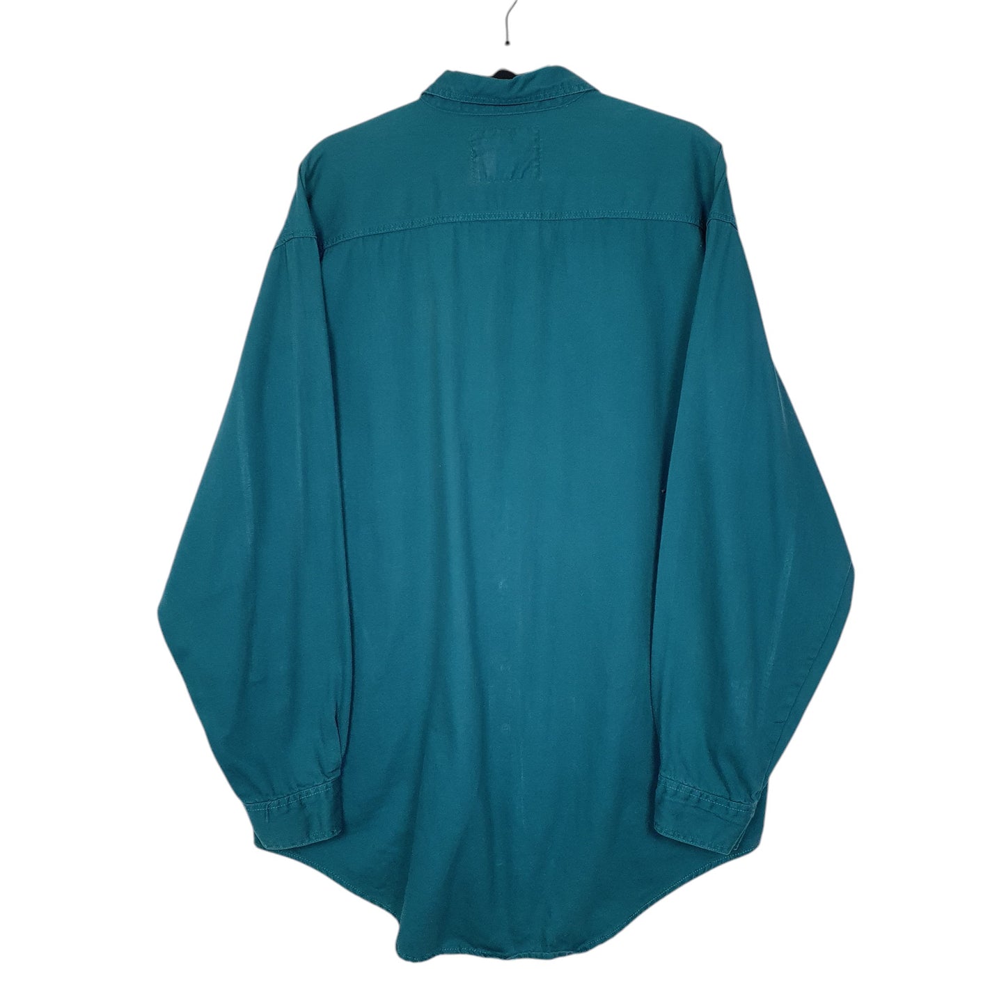 Mens Blue Levis Vintage 90s Heavyweight Long Sleeve Shirt