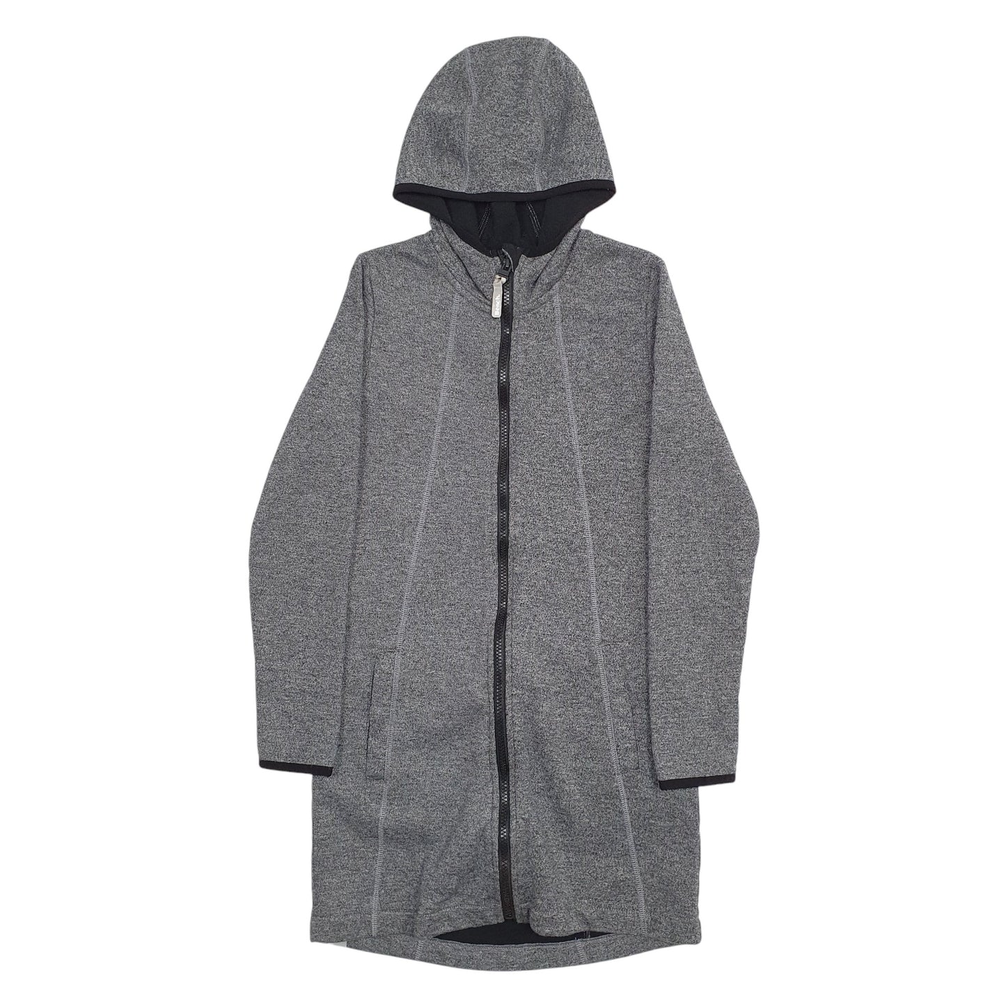 Womens Grey Bench  Full Zip Jumper