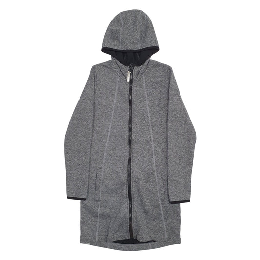 Womens Grey Bench  Full Zip Jumper