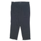 Mens Black Dockers Pleated Corduroy Trousers