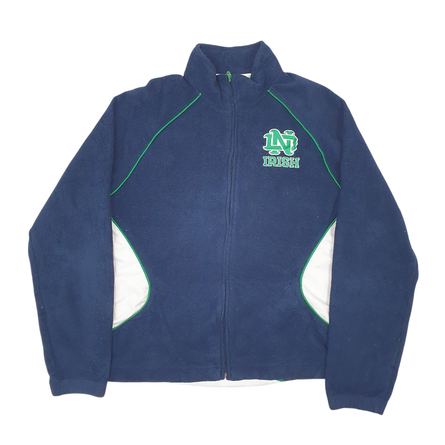 Womens Navy Adidas Irish Full Zip Jumper
