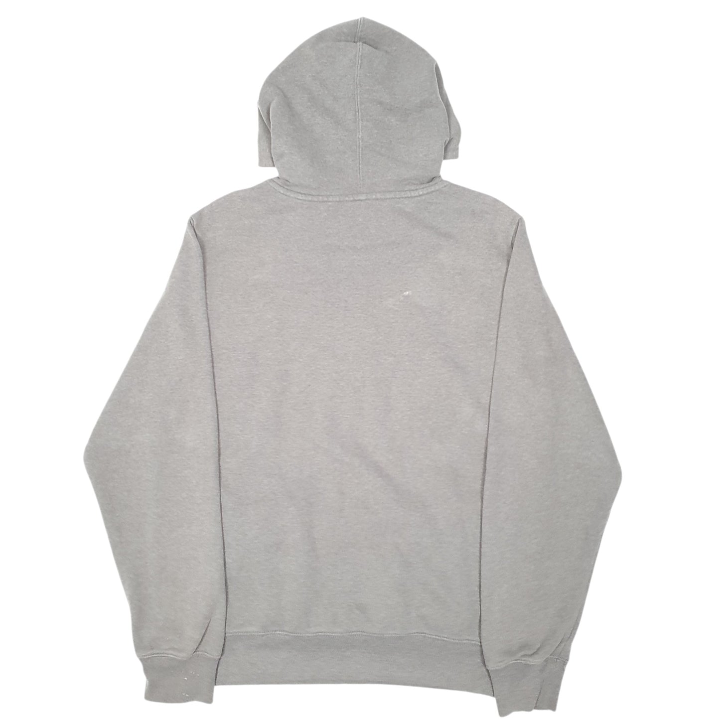 Mens Grey The North Face Spellout Hoodie Jumper