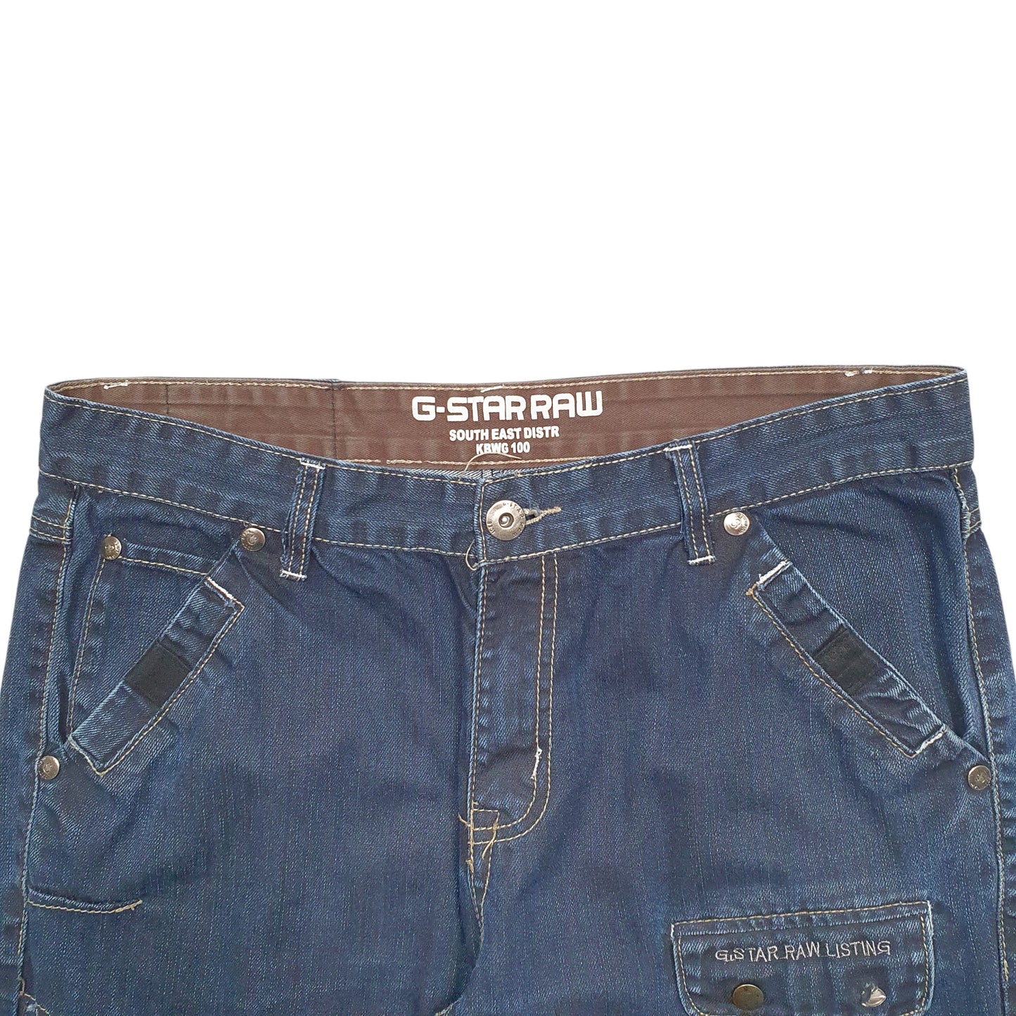 Mens Blue G-Star Raw  Casual JeansW34 L32