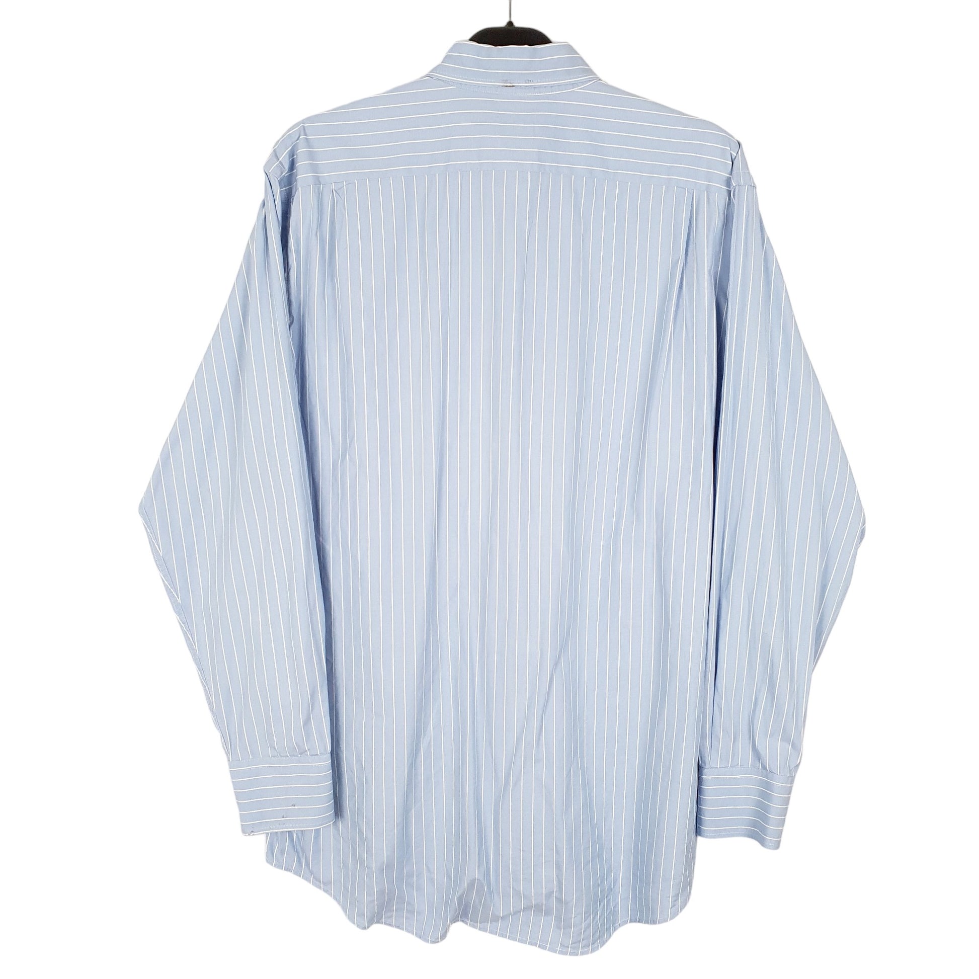 Mens Blue Lacoste  Long Sleeve Shirt