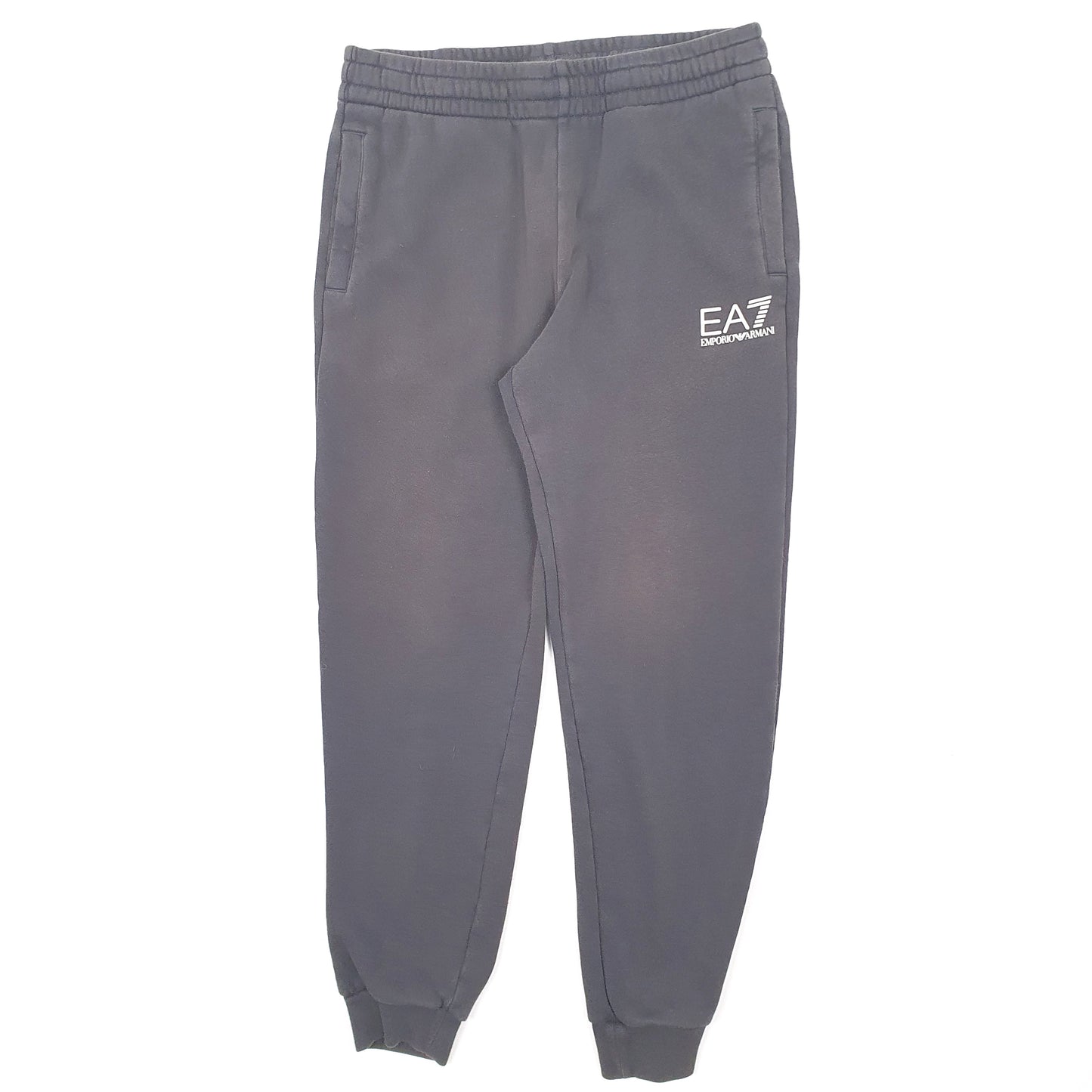 Mens Grey Emporio Armani  Jogger Trousers